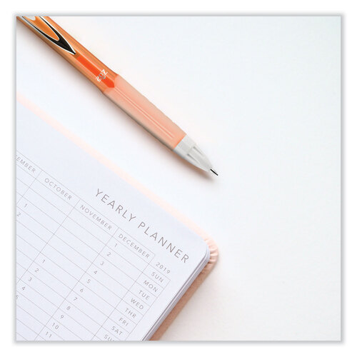 UBC1739929 - Uni-Ball - Signo 207 Gel Pen, Retractable, Medium 0.7 mm, Assorted Ink and Barrel Colors, 8/Pack