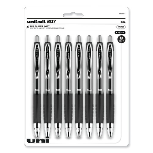 uniball® Signo 207™ Retractable Gel Pen - Uni-Ball UBC1756584 PK - Betty  Mills