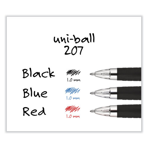 uni-ball uniball® Signo 207™ Retractable Gel Pen - Uni-Ball 1790895 DZ -  Betty Mills