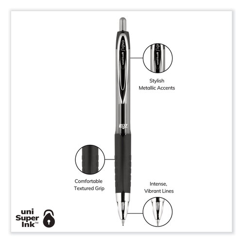 uni-ball uniball® Signo 207™ Retractable Gel Pen - Uni-Ball