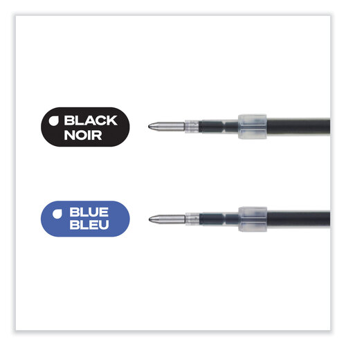 UBC35972 - Uni-Ball - Refill for JetStream RT Pens, Bold Conical Tip, Black Ink, 2/Pack