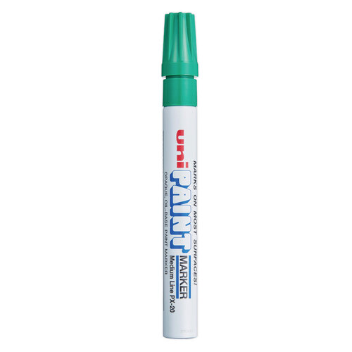 UBC63604 - Uni-Ball - Permanent Marker, Medium Bullet Tip, Green
