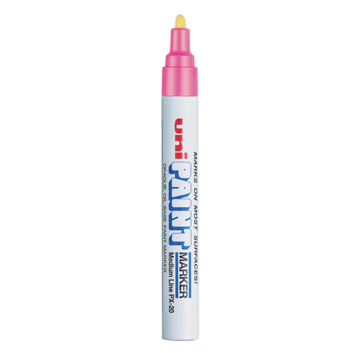 UBC63611 - Uni-Ball - Permanent Marker, Medium Bullet Tip, Pink