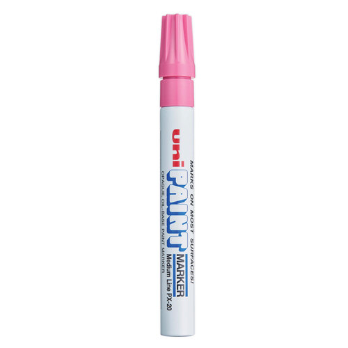 UBC63611 - Uni-Ball - Permanent Marker, Medium Bullet Tip, Pink