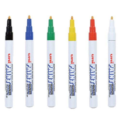 SAN 35543 Sanford Sharpie Oil Base Fine Paint Markers SAN35543