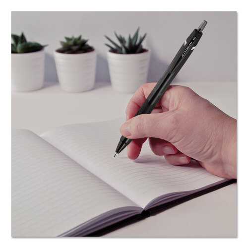 UBC70149 - Uni-Ball - Jetstream Elements Hybrid Gel Pen, Retractable, Medium 1 mm, Assorted Ink and Barrel Colors, 6/Pack