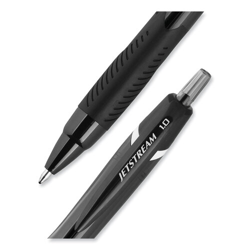 UBC70171 - Uni-Ball - Jetstream Elements Ballpoint Pen, Retractable, Medium 1 mm, Assorted Ink and Barrel Colors, 12/Pack