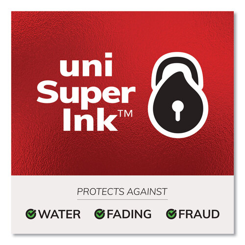 UBC70207PP - Uni-Ball - Refill for Signo Gel 207 Pens, Medium 0.7 mm Conical Tip, Black Ink, 2/Pack