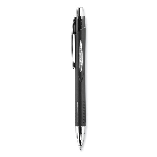 UBC73832 - Uni-Ball - Jetstream Retractable Ballpoint Pen, Bold 1 mm, Black Ink, Black Barrel