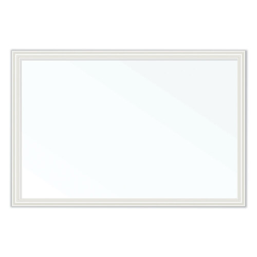 U Brands White Frame, Dry Erase Board, White