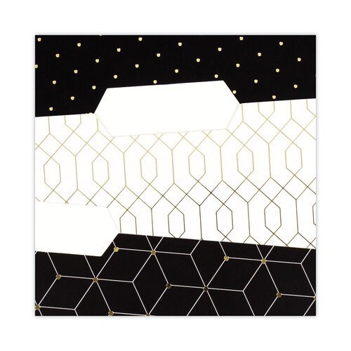 UBR4150U0112 - U Brands - Fashion File Folders, 1/3-Cut Tabs: Assorted, Letter Size, Assorted Colors, 24/Box