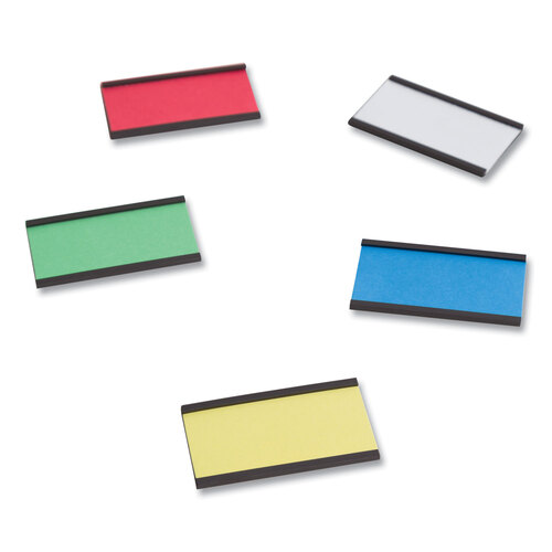 UBRFM1312 - U Brands - Data Card Replacement, 2 x 1, Assorted Colors, 1,000/Pack