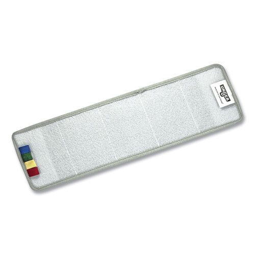 UNGCLMFP - Unger - OmniClean Microfiber Pads, 16&quot;, Gray, 5/Pack