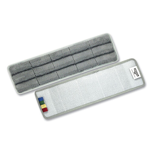 UNGCLMFP - Unger - OmniClean Microfiber Pads, 16&quot;, Gray, 5/Pack