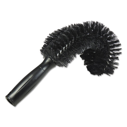 UNGPIPE - Unger - StarDuster Pipe Brush, Green Polypropylene Bristles, 7.5&quot; Brush, 6&quot; Black Plastic Handle