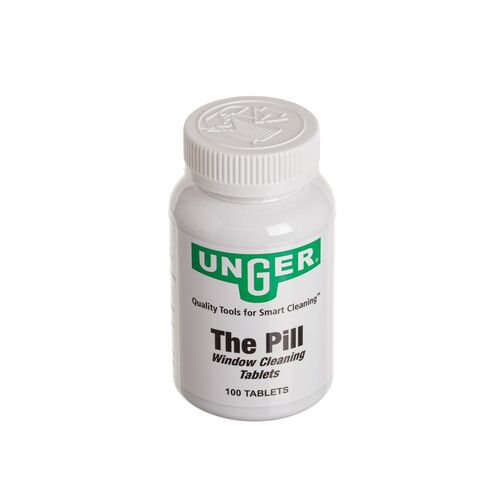 UNGPLBTL - UNGER - Pill Window Cleaning Tablets, 100/Bottle, 12/Carton