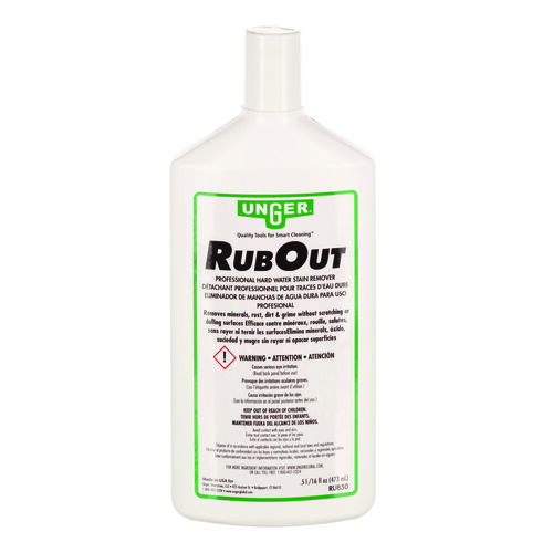 UNGRUB50EA - UNGER - RubOut Glass Cleaner, 16 oz Bottle