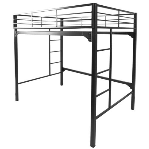 BLAUNI200SQ3980LOFT - Blantex - Blantex University 2" Heavy Duty Steel Loft Bed with Built-in Guardrails & Ladders, 39" x 80"