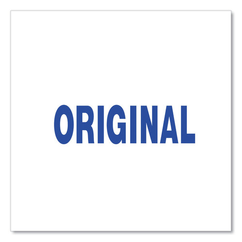 UNV10060 - Universal - Message Stamp, ORIGINAL, Pre-Inked One-Color, Blue