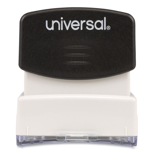 UNV10069 - Universal - Message Stamp, RUSH, Pre-Inked One-Color, Red