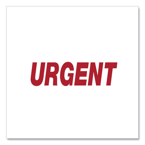 UNV10070 - Universal - Message Stamp, URGENT, Pre-Inked One-Color, Red