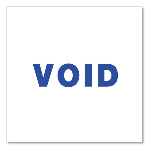 UNV10071 - Universal - Message Stamp, VOID, Pre-Inked One-Color, Blue