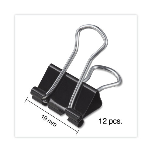  ACCO Binder Clips, Small, 12/Box (72020) : Office Products