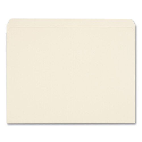UNV12110 - Universal - Top Tab File Folders, Straight Tabs, Letter Size, 0.75&quot; Expansion, Manila, 100/Box