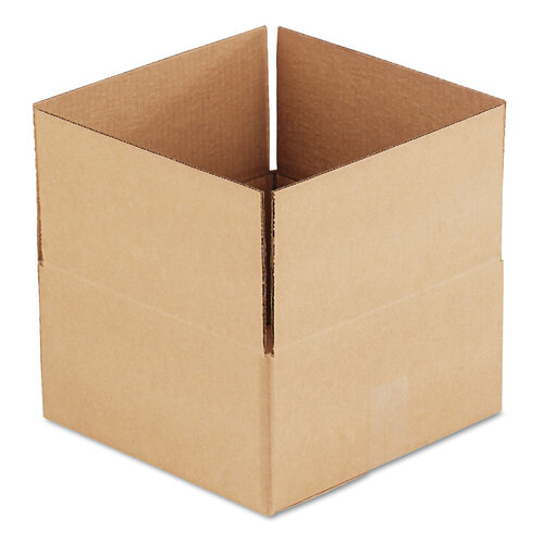UNV12126 - Universal - Fixed-Depth Corrugated Shipping Boxes, Regular Slotted Container (RSC), 12&quot; x 12&quot; x 6&quot;, Brown Kraft, 25/Bundle