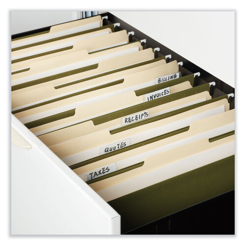 UNV14152 - Universal - Box Bottom Hanging File Folders, 2&quot; Capacity, Legal Size, 1/5-Cut Tabs, Standard Green, 25/Box
