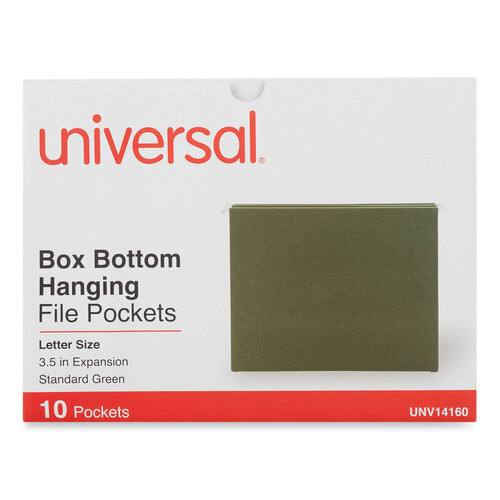 BettyMills: Universal® Hanging Box Bottom File Pockets - Universal 14160 BX