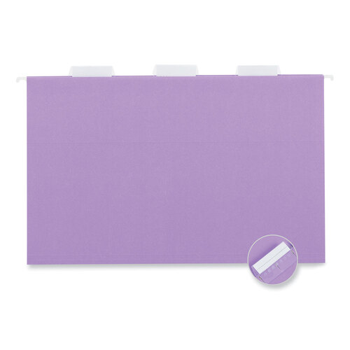 UNV14221 - Universal - Deluxe Bright Color Hanging File Folders, Legal Size, 1/5-Cut Tabs, Assorted Colors, 25/Box