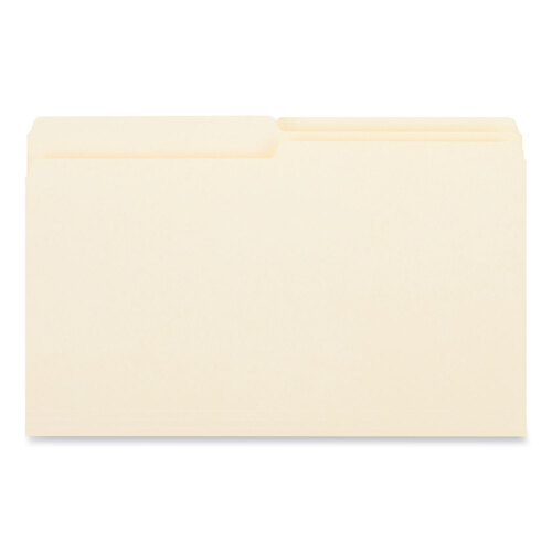 UNV15112 - Universal - Top Tab File Folders, 1/2-Cut Tabs: Assorted, Legal Size, 0.75&quot; Expansion, Manila, 100/Box