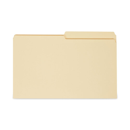 UNV15112 - Universal - Top Tab File Folders, 1/2-Cut Tabs: Assorted, Legal Size, 0.75&quot; Expansion, Manila, 100/Box