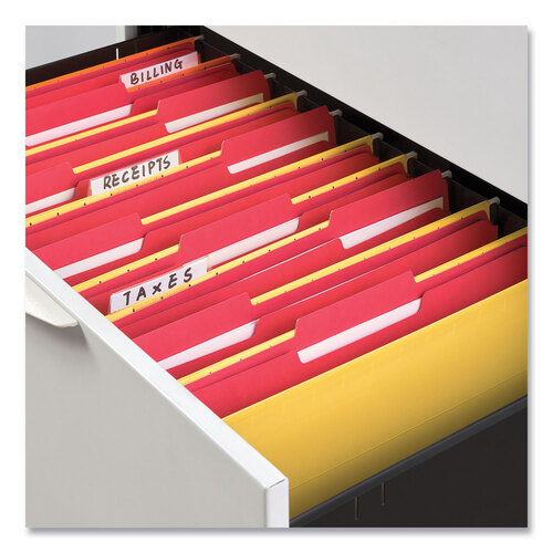 UNV15113 - Universal - Top Tab File Folders, 1/3-Cut Tabs: Assorted, Legal Size, 0.75&quot; Expansion, Manila, 100/Box