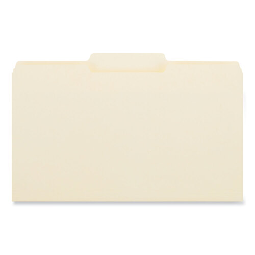 UNV15122 - Universal - Top Tab File Folders, 1/3-Cut Tabs: Center Position, Legal Size, 0.75&quot; Expansion, Manila, 100/Box