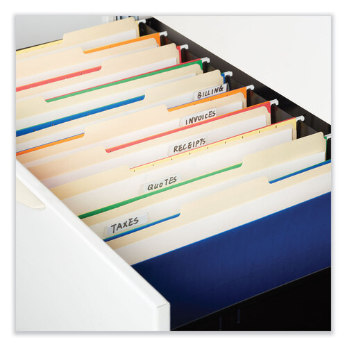 UNV15123 - Universal - Top Tab File Folders, 1/3-Cut Tabs: Right Position, Legal Size, 0.75&quot; Expansion, Manila, 100/Box