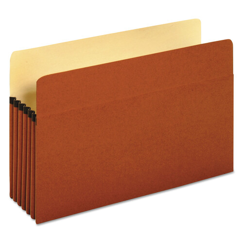 UNV15363 - Universal - Redrope Expanding File Pockets, 5.25&quot; Expansion, Legal Size, Redrope, 10/Box