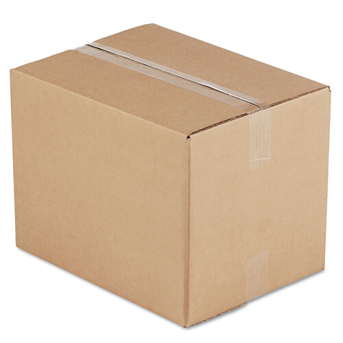 UNV161212 - Universal - Fixed-Depth Corrugated Shipping Boxes, Regular Slotted Container (RSC), 12&quot; x 16&quot; x 12&quot;, Brown Kraft, 25/Bundle