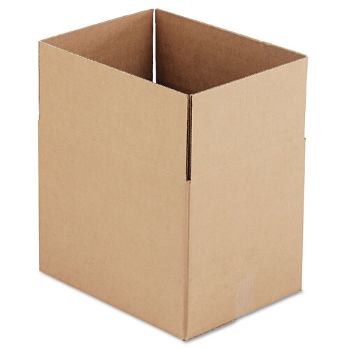 UNV161212 - Universal - Fixed-Depth Corrugated Shipping Boxes, Regular Slotted Container (RSC), 12&quot; x 16&quot; x 12&quot;, Brown Kraft, 25/Bundle
