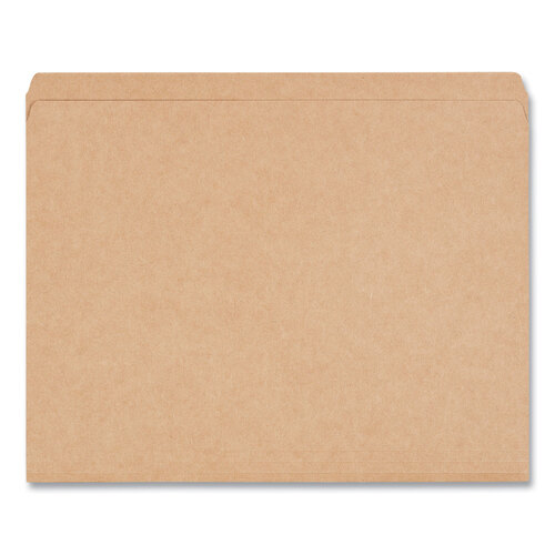 UNV16130 - Universal - Reinforced Kraft Top Tab File Folders, Straight Tabs, Letter Size, 0.75&quot; Expansion, Brown, 100/Box
