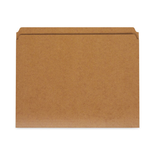 UNV16130 - Universal - Reinforced Kraft Top Tab File Folders, Straight Tabs, Letter Size, 0.75&quot; Expansion, Brown, 100/Box