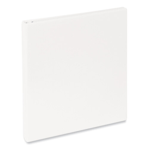 UNV20702 - Universal - Slant D-Ring View Binder, 3 Rings, 0.5&quot; Capacity, 11 x 8.5, White