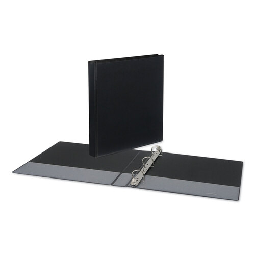 UNV20741 - Universal - Slant D-Ring View Binder, 3 Rings, 1&quot; Capacity, 11 x 8.5, Black