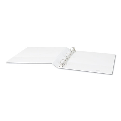 UNV20742 - Universal - Slant D-Ring View Binder, 3 Rings, 1&quot; Capacity, 11 x 8.5, White
