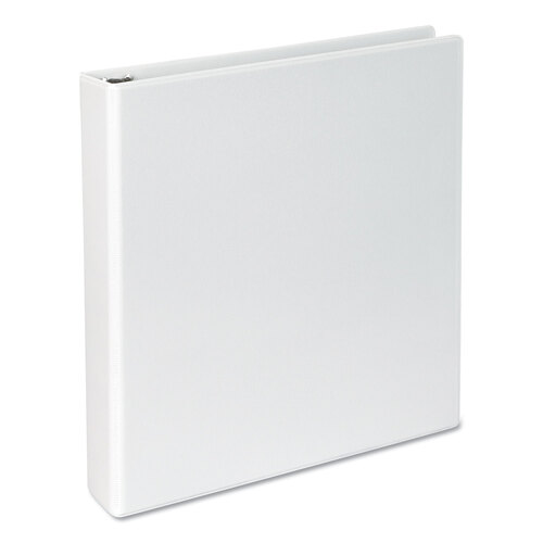 UNV20744 - Universal - Slant D-Ring View Binder, 3 Rings, 1.5&quot; Capacity, 11 x 8.5, White