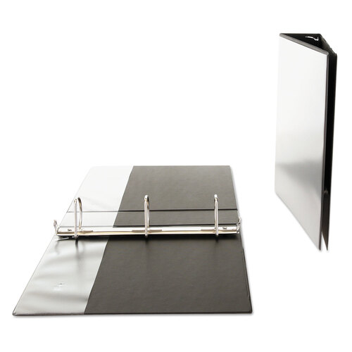 UNV20745 - Universal - Slant D-Ring View Binder, 3 Rings, 2&quot; Capacity, 11 x 8.5, Black