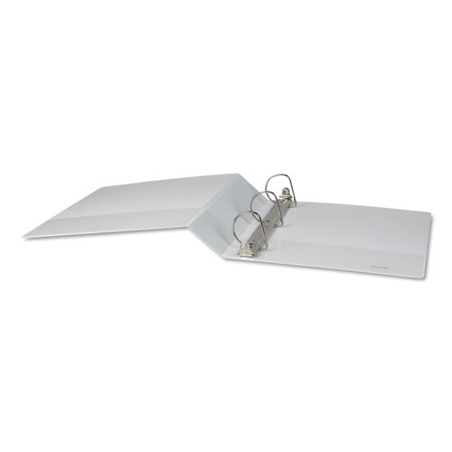 UNV20746PK - Universal - Slant D-Ring View Binder, 3 Rings, 2&quot; Capacity, 11 x 8.5, White, 4/Pack