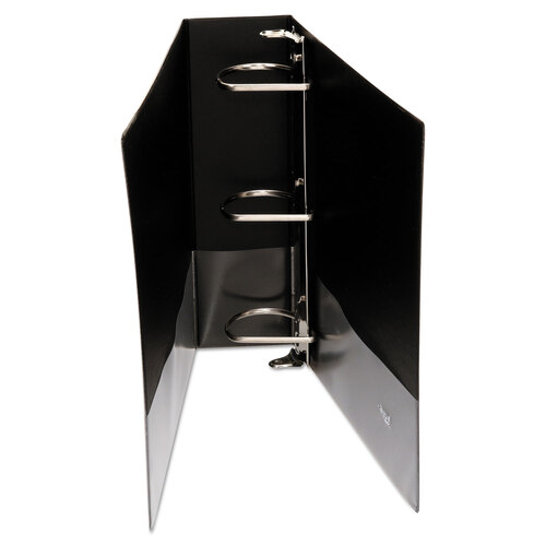 UNV20747 - Universal - Slant D-Ring View Binder, 3 Rings, 3&quot; Capacity, 11 x 8.5, Black