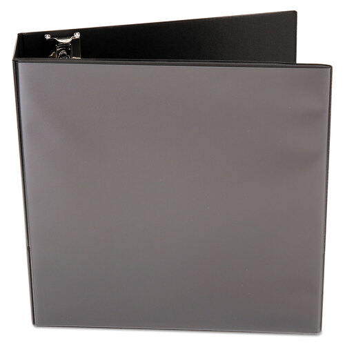 UNV20747 - Universal - Slant D-Ring View Binder, 3 Rings, 3&quot; Capacity, 11 x 8.5, Black